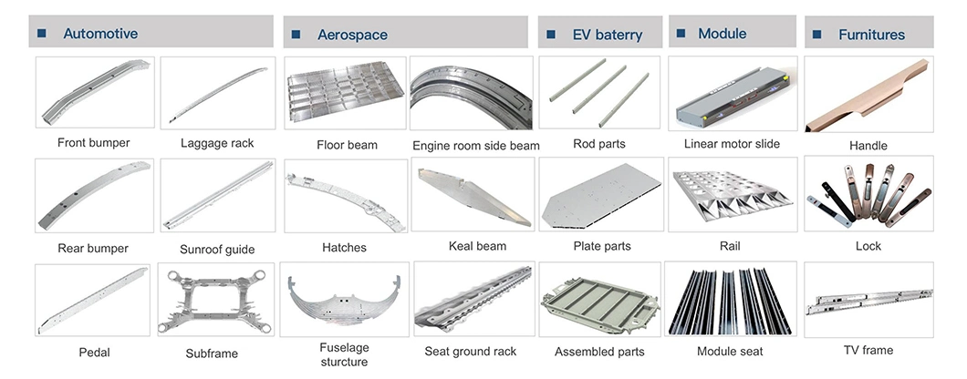 5 Axis Metal Processing CNC Machine for Aluminum Steel Profiles Vertical Machining Center Milling Drilling Tapping Vmc